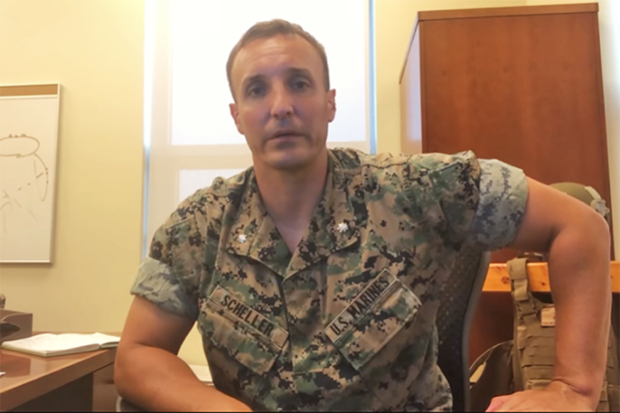 Stuart Scheller US Military, US Marines, General Milley, Stuart Scheller