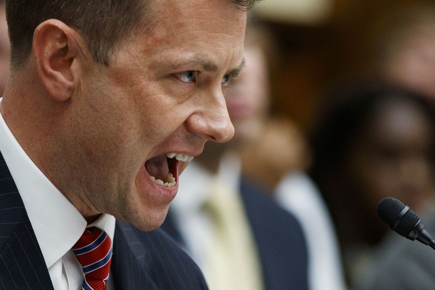 Peter Strzok FBI, Steele dossier, spying