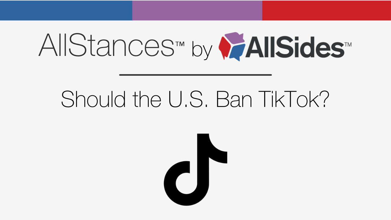 Should the U.S. ban TikTok?