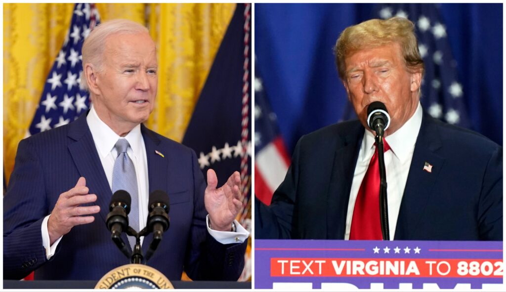 Joe Biden, Donald Trump 2024 Presidential Election, Donald Trump, Joe Biden, Georgia, Mississippi, Washington, Hawaii