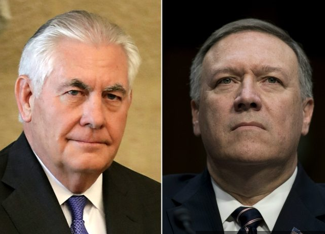 Rex Tillerson, Mike Pompeo State Department