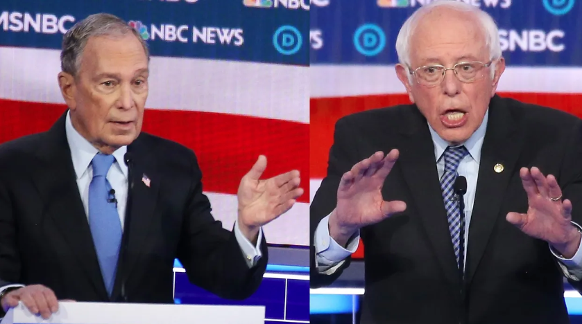 Michael Bloomberg, Bernie Sanders elections, Presidential elections, Democratic debates, Las Vegas debate