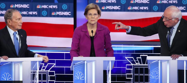 Michael Bloomberg, Elizabeth Warren, Bernie Sanders elections, Presidential elections, Democratic debates, Las Vegas debate
