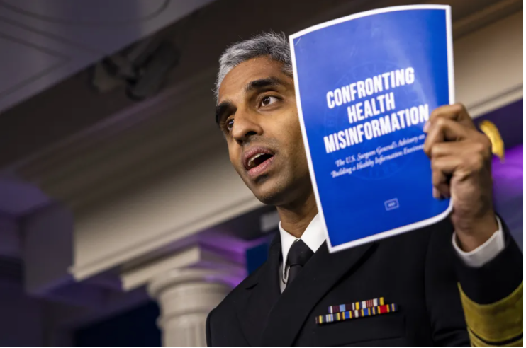 Vivek Murthy coronavirus, coronavirus misinformation, Facebook