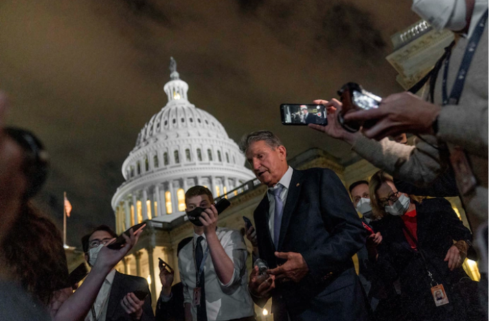 Joe Manchin Economic policy, Build Back Better, federal budget, budget reconciliation