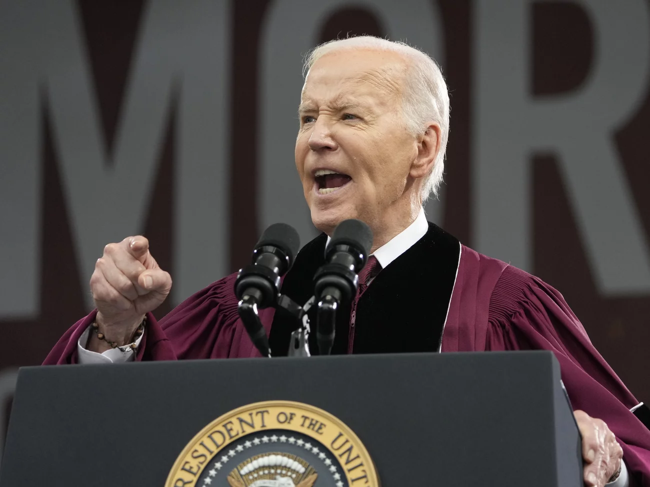 Politics, Joe Biden, Morehouse College, Commencement Speakers