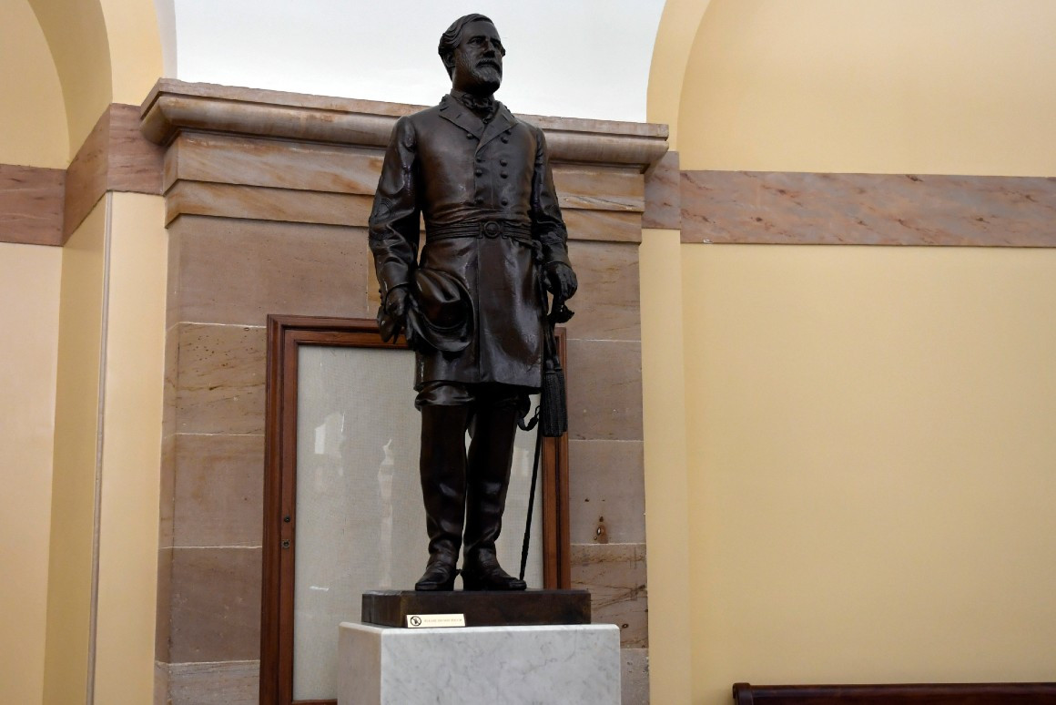 politics, Confederate statues, Robert E. Lee, US Capitol