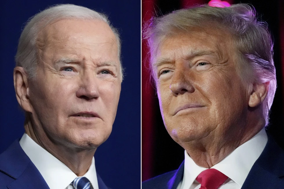 Joe Biden, Donald Trump 2024 Presidential Election, Elections, Primaries, Montana, New Jersey, New Mexico, Washington DC, South Dakota
