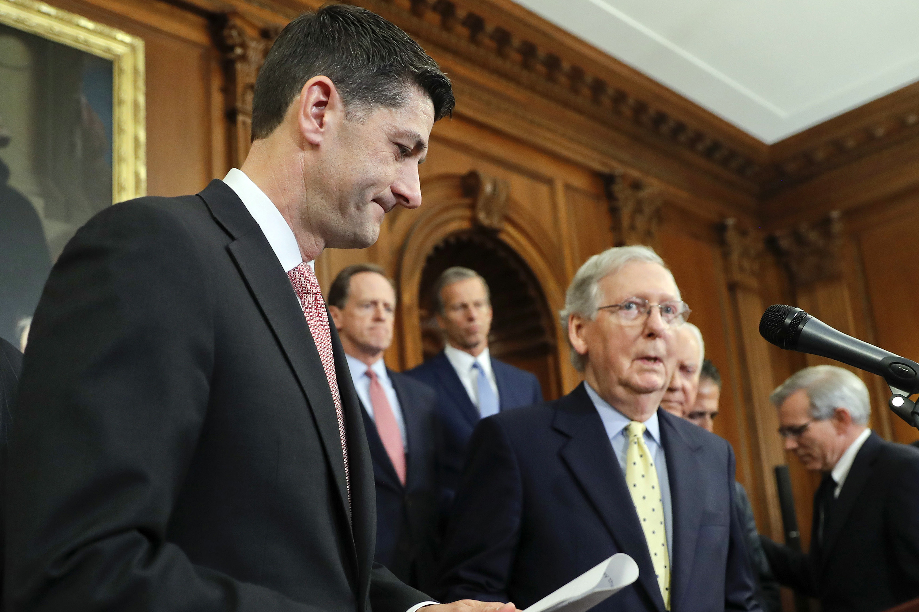 Mitch McConnell, Paul Ryan