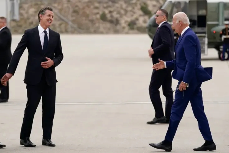 Gavin Newsom, Joe Biden Politics, Gavin Newsom, Sean Hannity, Fox News, California