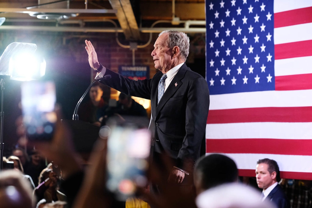Michael Bloomberg elections, Presidential elections, Democratic debates, polls