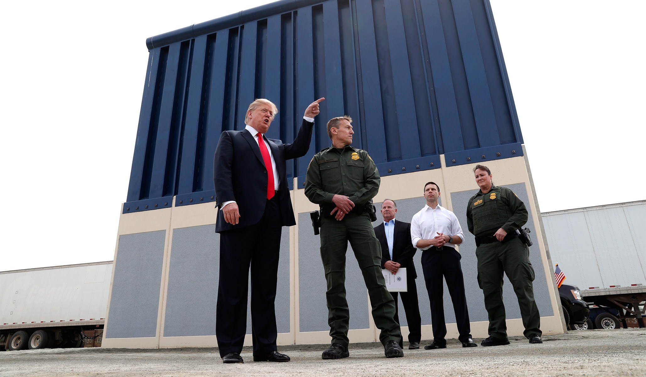 Donald Trump and border patrol Donald Trump and border patrol