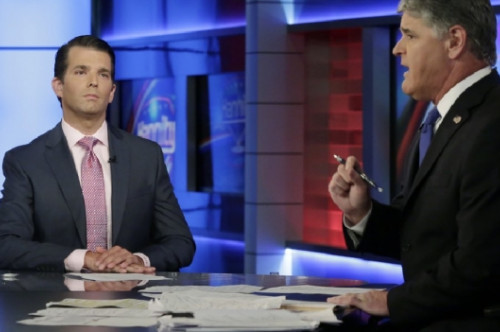 Donald Trump Jr, Sean Hannity