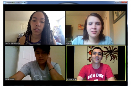 zoom, students, civil conversation